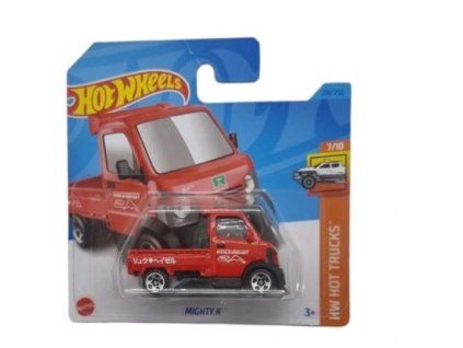 Hot Wheels Mighty K červené