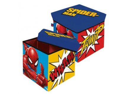 Úložná stolička Spiderman 30x30x30cm