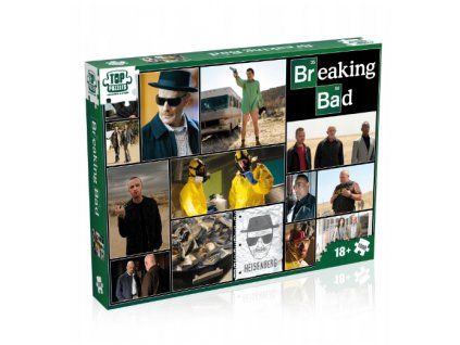 Puzzle Breaking Bad Bad koláž 1000dílků