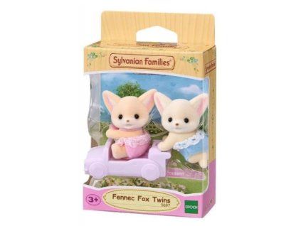 Sylvanian Families Dvojčata fenci s autíčkem