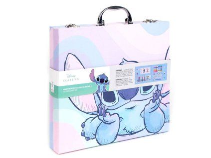 Set malířských potřeb v kufříku Disney Stitch