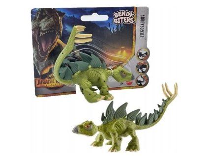 Jurský svět Bendy Biters Stegosaurus