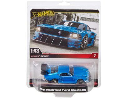 Hot Wheels Premium Real Riders 69 Modified Ford Mustang