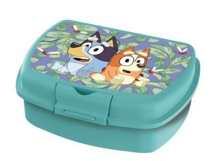 Svačinový box Bluey tyrkysový
