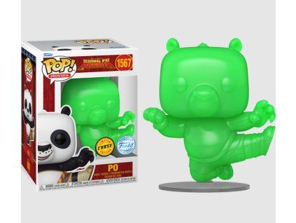 Funko Pop! 1567 Kung Fu Panda Po Limited Chase Edition
