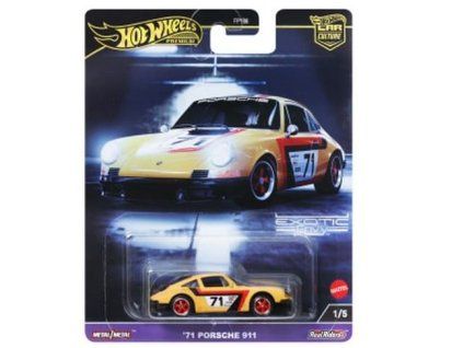 Hot Wheels Premium Car Culture Exotic Envy 71 Porsche 911