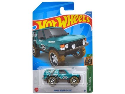 Hot Wheels Range Rover Classic zelený