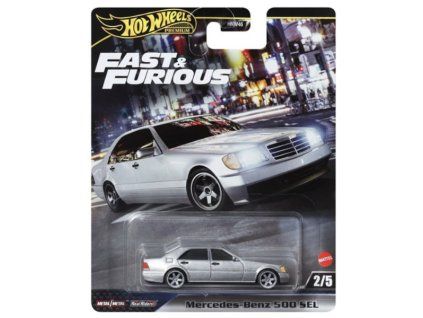 Hot Wheels Premium Fast and Furious Mercedes Benz 500 SEL