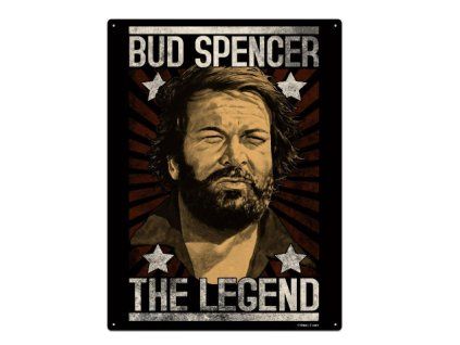Cedule Bud Spencer The Legend 20x30cm