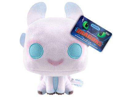 Plyšová hračka Jak vycvičit draka Funko Light Fury 18cm