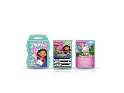Karetní hra Top Trumps Gábinin kouzelný domek