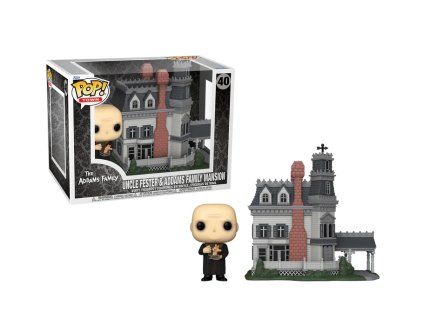 Funko Pop! 40 Addams Family Classic Addams Home With Uncle Fester