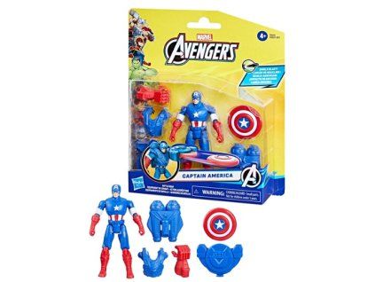 Figurka Marvel Avengers Battle Gear Captain America