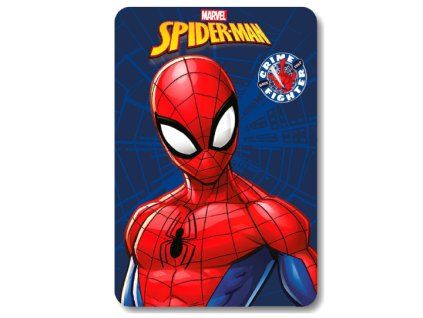 Flísová deka Spiderman Crime Fighter
