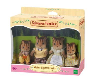 Sylvanian Families Rodina hnědých veverek