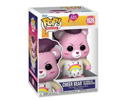 Funko Pop! 1626 Care Bears x Universal Monsters Cheer Bear Bride of Frankenstein