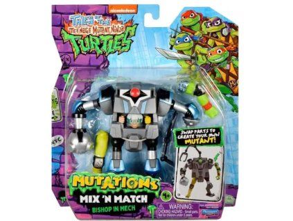 Figurka Želvy Ninja Mix N Match Bishop In Mech
