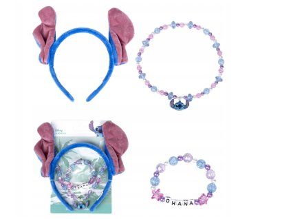 Set doplňků s čelenkou Disney Stitch