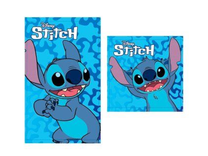 Set ručníků Lilo a Stitch modré 2ks