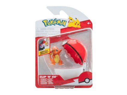 Pokémon Clip N Go Poké Balls Charmander a Poké Ball