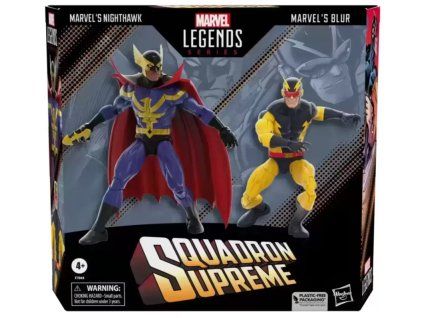 Figurka Marvel Legends Series Squadron Supreme Nighthawk a Marveland Blur