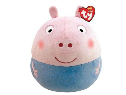 Plyšová hračka Ty SquishaBoo Prasátko Peppa George