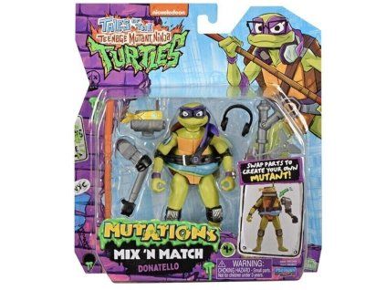 Figurka Želvy Ninja Mix N Match Donatello