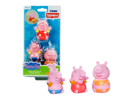 Hračky do vody Prasátko Peppa s maminkou