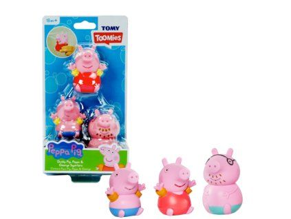 Hračky do vody Prasátko Peppa s tatínkem