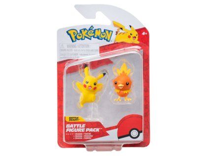 Figurky Pokémon Battle Torchic a Pikachu 10