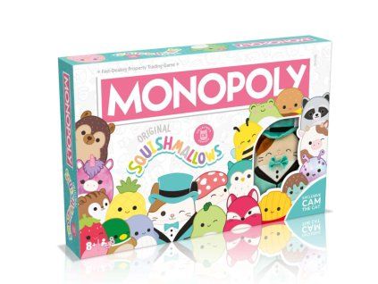 Společenská hra Monopoly Original Squishmallows EN