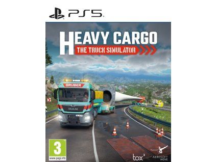 PS5 The Truck Simulator Heavy Cargo