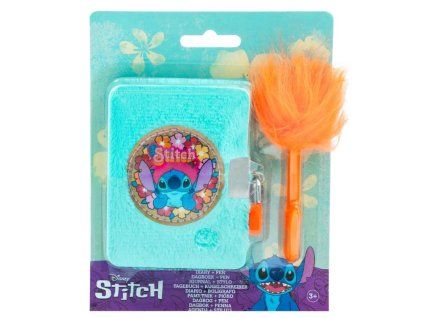 Diář s propiskou Disney Stitch