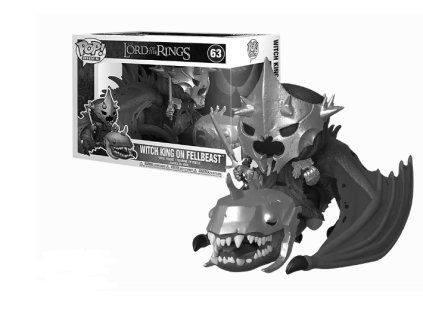 Funko Pop! 63 Lord Of The Rings S5 Witch King On Fellbeast