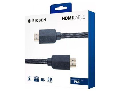 PS5 Kabel HDMI 3m černý Nové