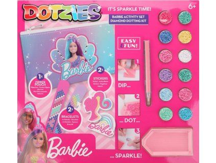 Diamantové malování Dotzies velká sada Barbie