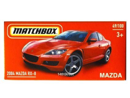 Matchbox 2004 Mazda RX 8 Box