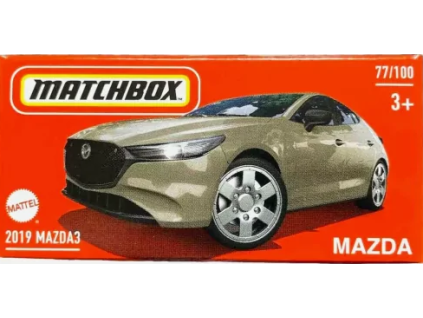 Matchbox 2019 Mazda 3 Box
