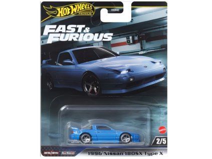 Hot Wheels Premium Fast and Furious 1996 Nissan 180SX type X