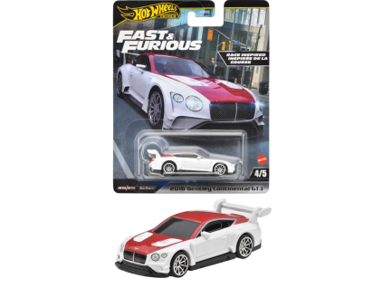 Hot Wheels Premium Fast and Furious 2018 Bentley Continental GT3