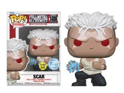Funko Pop! 1448 Full Metal Alchemist Brotherhood Scar