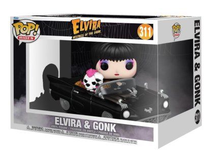Funko Pop! 311 Elvira Mistress Of The Dark Elvira and Gonk