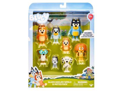 Figurky Bluey 8ks
