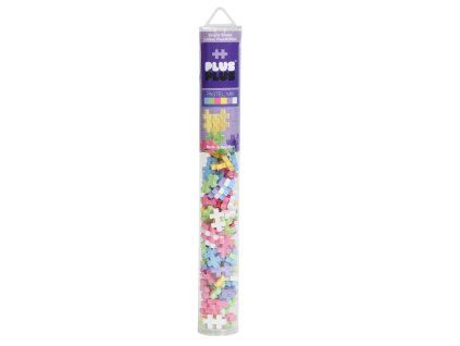 Stavebnice Plus Plus tuba Pastel Mix 100ks