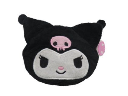 Plyšová peněženka na mince Hello Kitty Kuromi