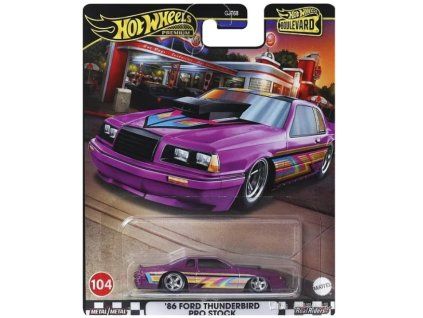 Hot Wheels Premium Boulevard 86 Ford Thunderbird Pro Stock