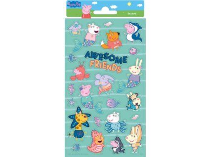 Samolepky Prasátko Peppa Avesome Friends