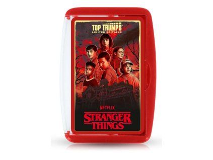 Karetní hra Stranger Things Top Trumps Limited Edition