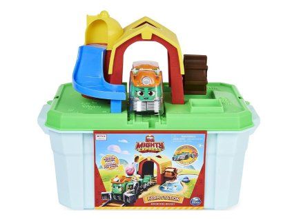 Hrací set Mighty Express Zastávka Farma
