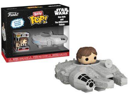Funko Bitty POP! Star Wars Han Solo with Millenium Falcon